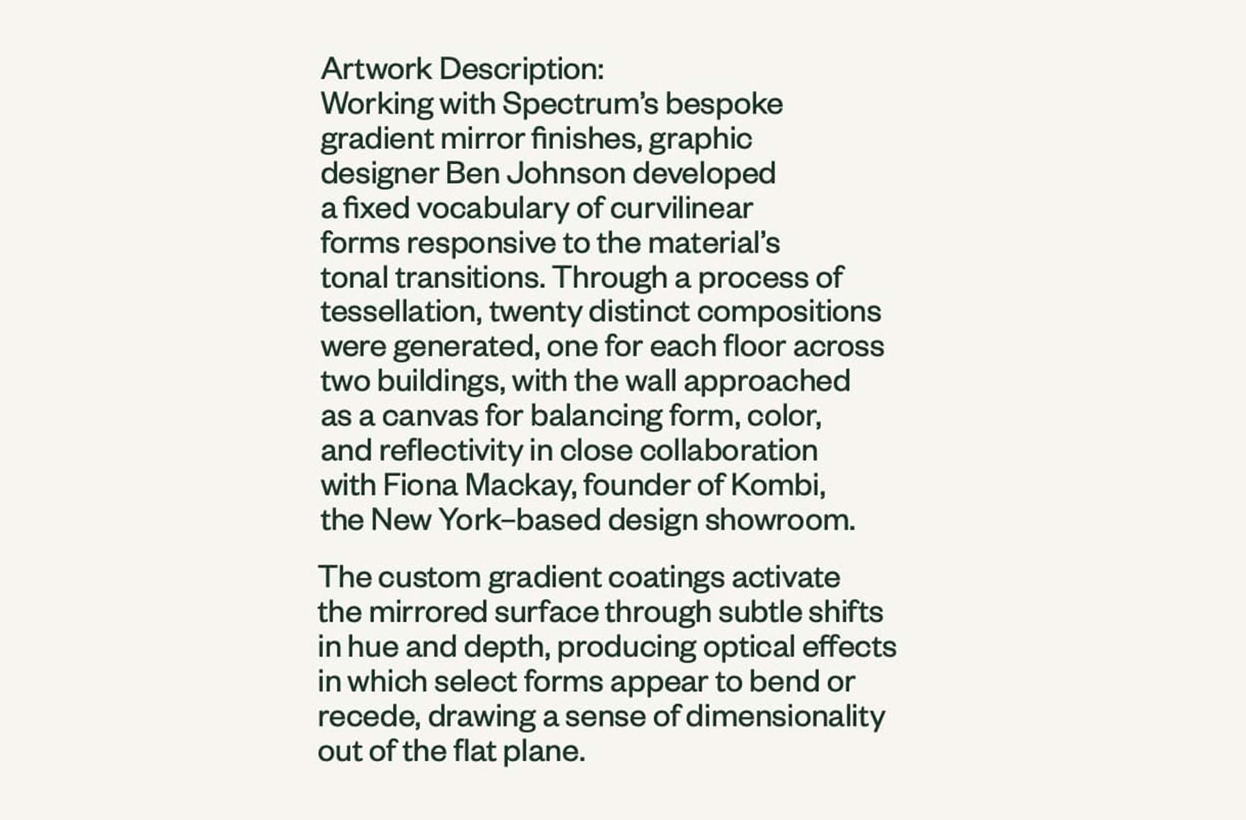 artwork description